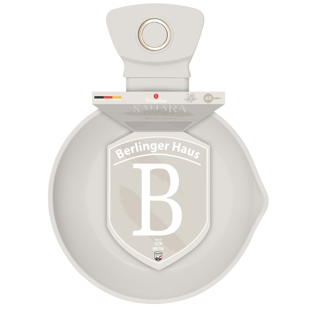 BERLINGERHAUS Pánev s titanovým 16 cm Sahara Collection BH-8076