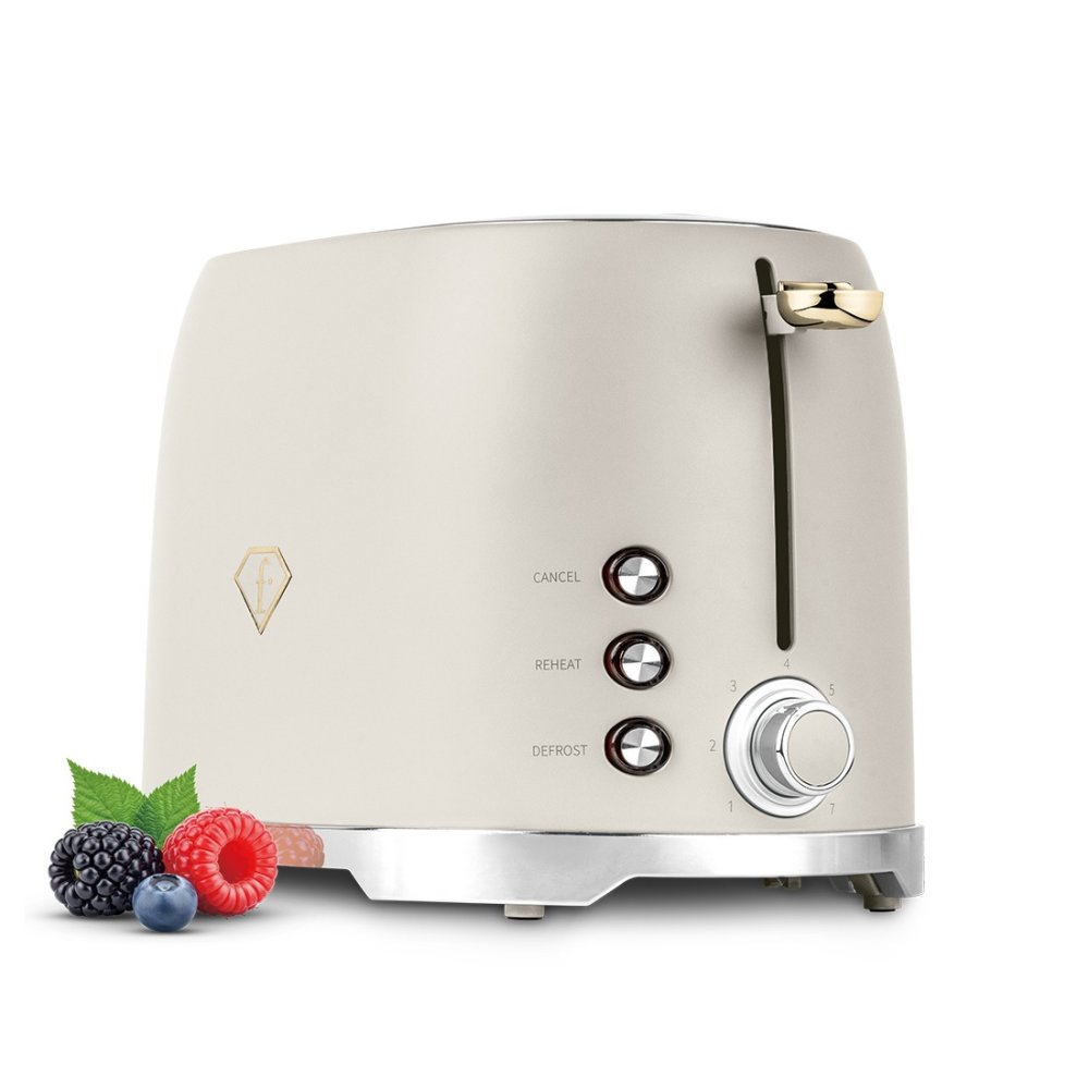 Fashion TV by BerlingerHaus Topinkovač nerez 850W Cream Gold Collection FTV-0112