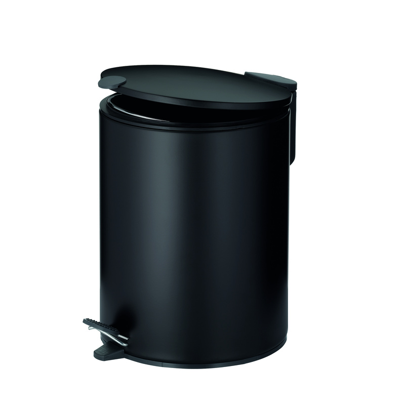 KELA Kozmetický kôš 5 l MATS čierna KL-23702