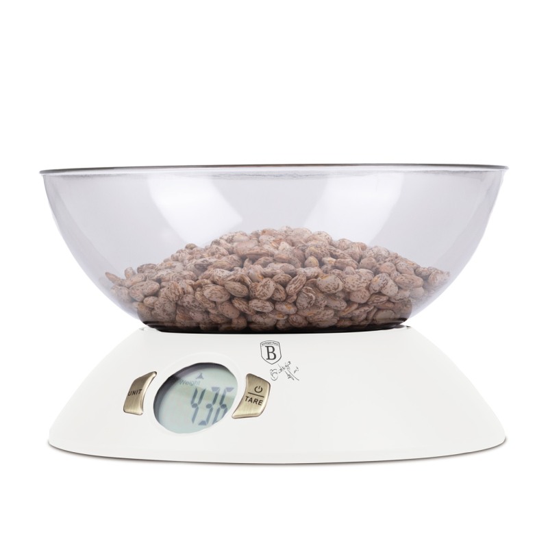 BERLINGERHAUS Váha kuchyňská digitální 5 kg s miskou Sahara Collection BH-9617