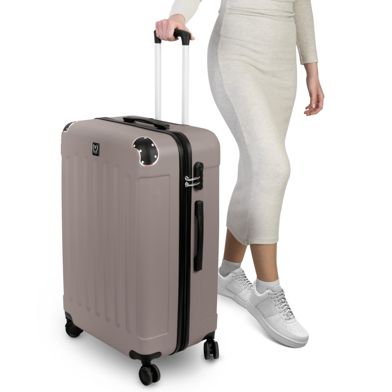 SWISS HUFEISEN Sada kufrů 3 ks šedá SF-5004