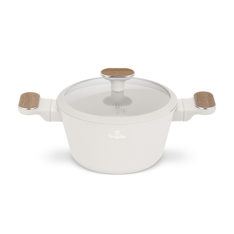 BERLINGERHAUS Kastrol s titanovým povrchem a poklicí 20 cm Sahara Nordic Collection BH-8319