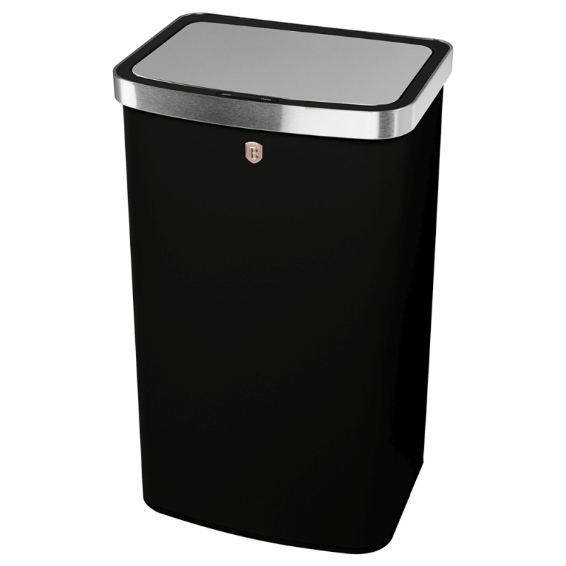 BERLINGERHAUS Koš odpadkový se senzorovým otvíráním 60 l Black Rose Collection BH-9796