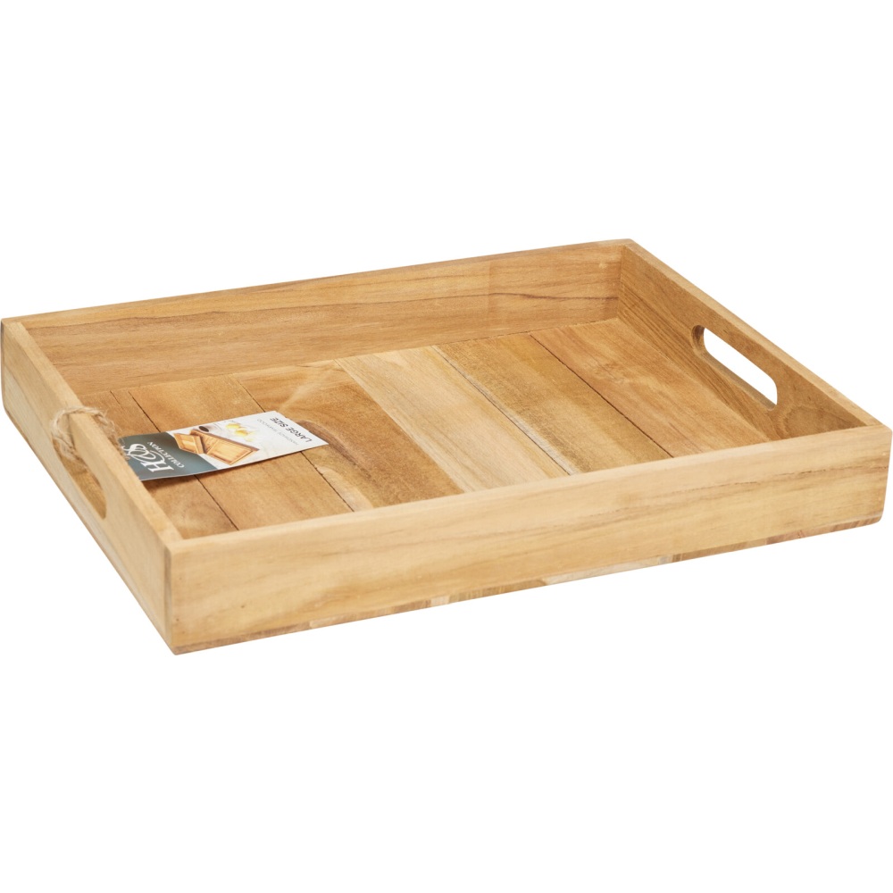 PROGARDEN Servírovací podnosy teak sada 3 ks KO-J18000020