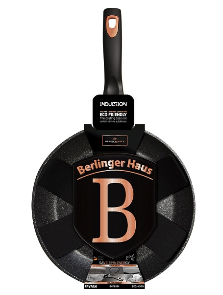 BERLINGERHAUS Pánev s mramorovým povrchem 20 cm Black Rose Collection BH-1633 - thumb (8)