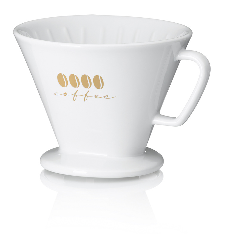KELA Kávový filter porcelánový Excelsa L biela KL-12492
