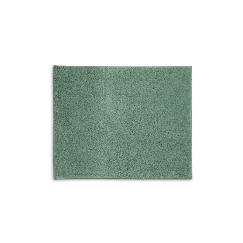 KELA Koupelnová předložka Maja 100% polyester nefritově zelená 65,0x55,0x1,5cm KL-23550