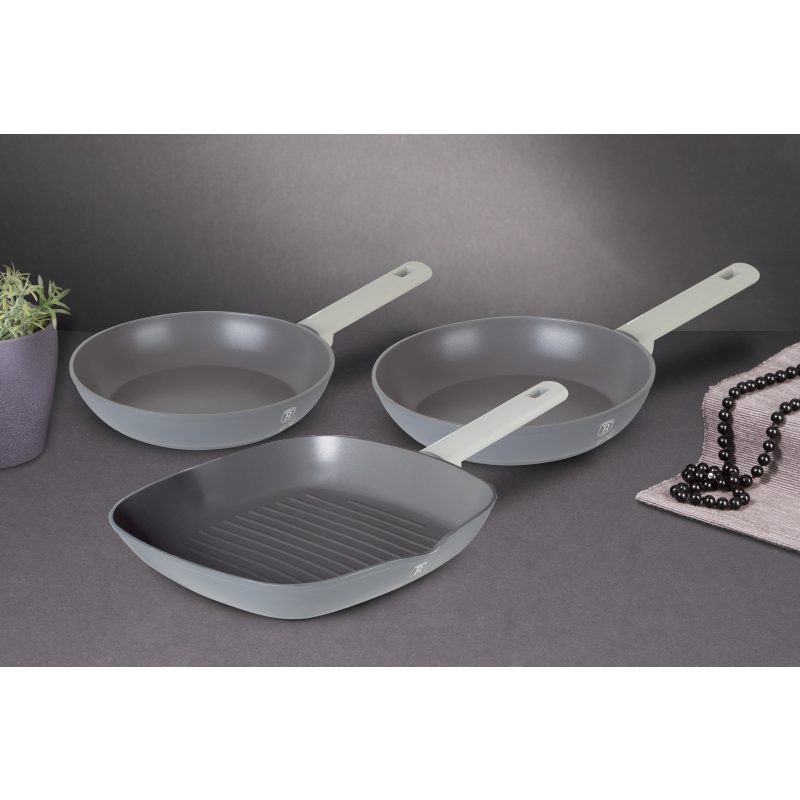 BERLINGERHAUS Sada pánví s titanovým povrchem 3 ks Aspen Collection BH-7076