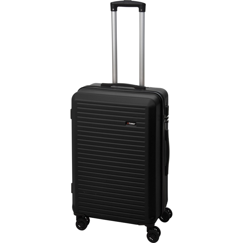 PROWORLD Sada cestovních kufrů 3 ks 50 / 60 / 70cm černá KO-DG4700050