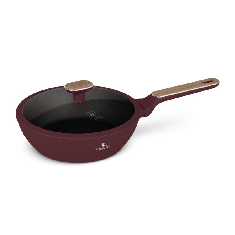 BERLINGERHAUS Pánev hluboká s poklicí 24 cm Leonardo Nordic Collection BH-8295