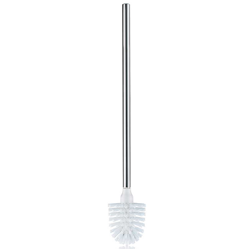 KELA WC kefa La Brosse nerezová dlhá rukoväť biela lesklá KL-20138