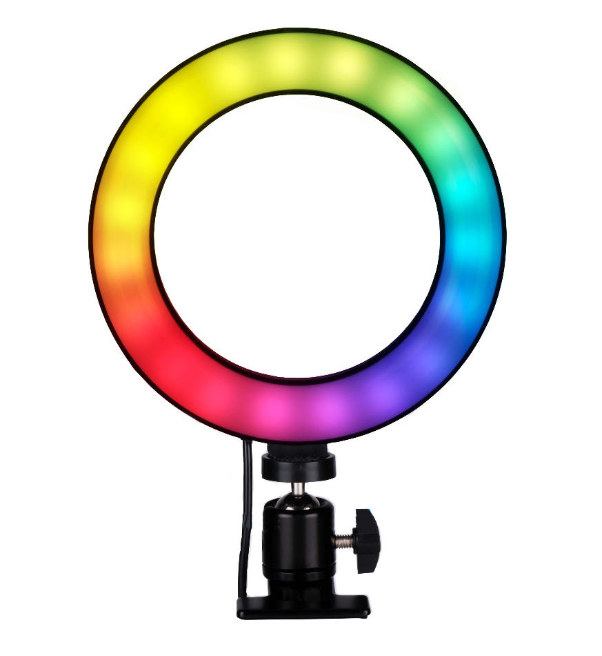 GRUNDIG Kruhové světlo RING LIGHT 48 LED RGB ED-249617