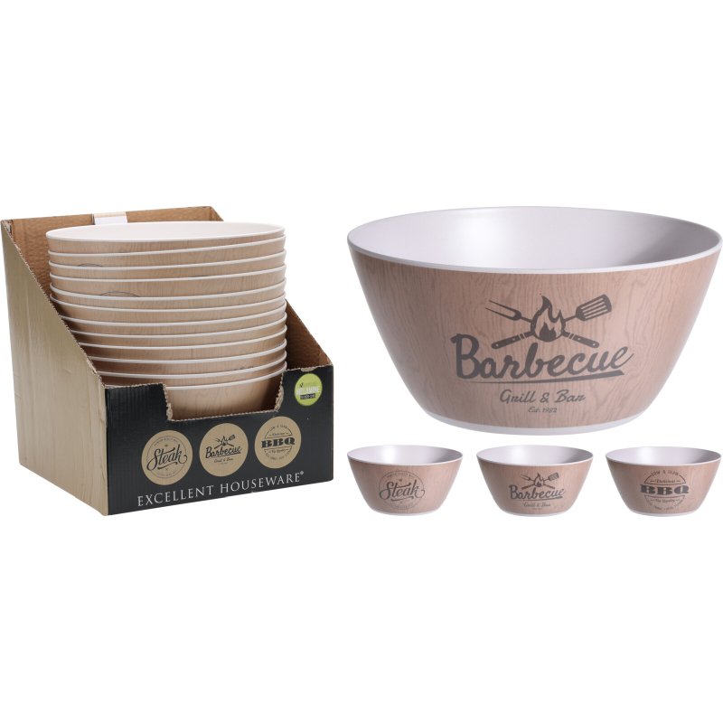 EXCELLENT HOUSEWARE Miska servírovací 26 cm Barbeque KO-177600230barb