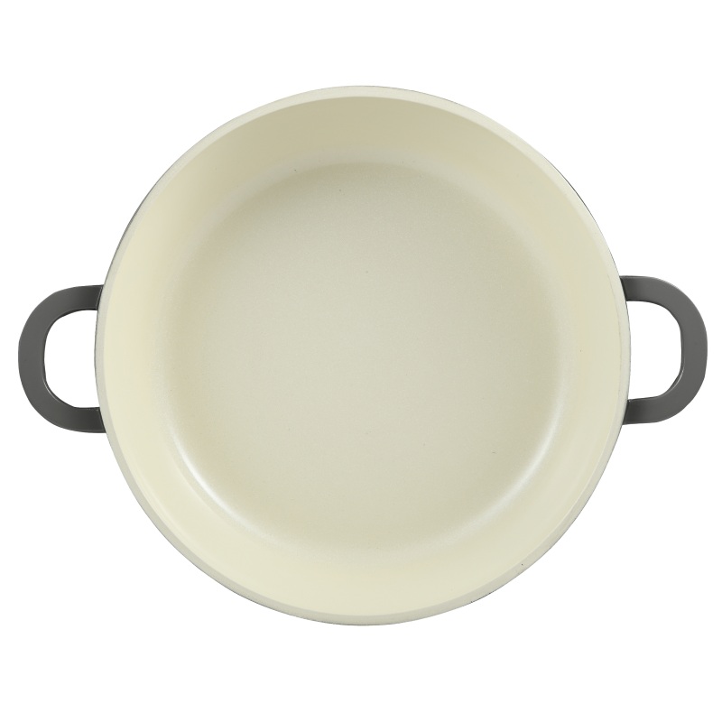 BERGNER Kastrol litinový s poklicí EXCALIBUR 24 cm šedá BG-36103-GY - thumb (2)