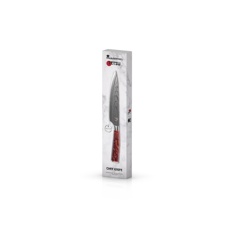 MASTERPRO Nůž kuchařský TETSU 20 cm nerez BGMP-4126-BR - thumb (3)