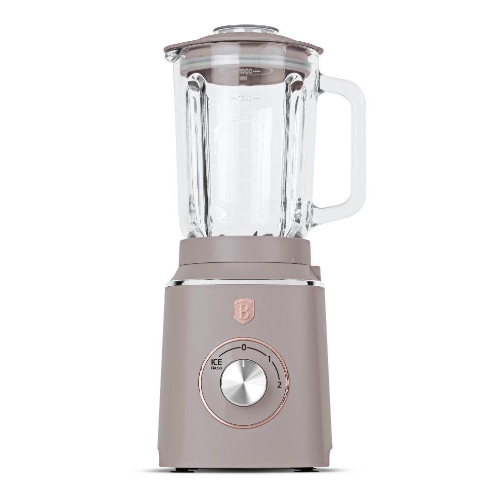 BERLINGERHAUS Stolní mixér se skleněnou nádobou 1,5 L 1000 W Taupe Collection BH-9496