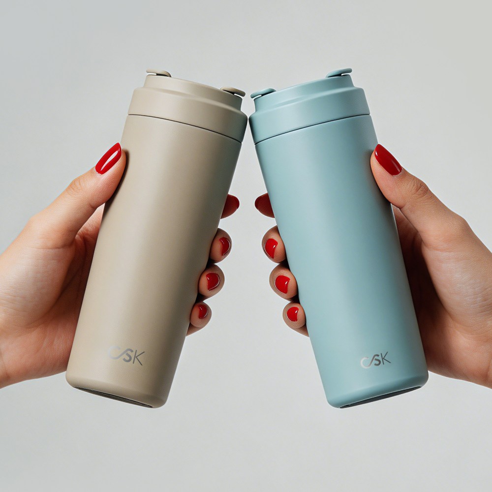 CS KOCHSYSTEME Termohrnek LUMA 600 ml hnědá CS-109196