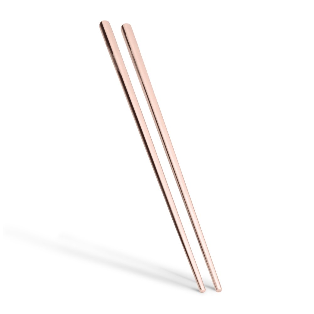 BERLINGERHAUS Sada jídelních hůlek 12 ks s PVD povrchem Rosegold Metallic Line BH-3162