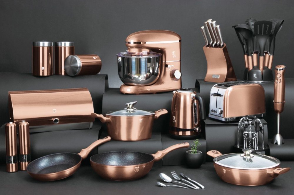 BERLINGERHAUS Ryžovar 1,8 l Rosegold Metallic Line BH-9274