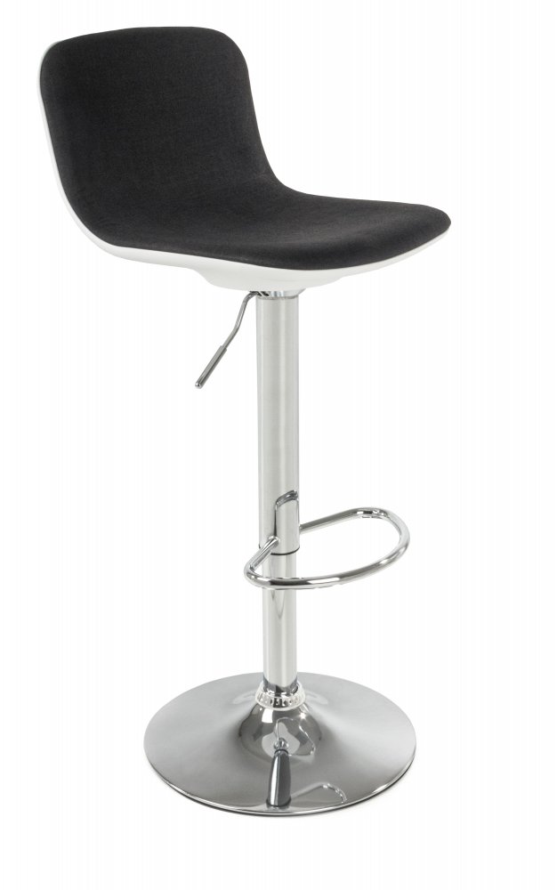 G21 Barová židle G21 Lima látková, black G21-60023300