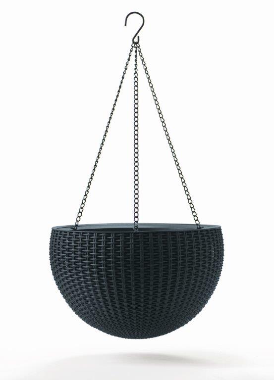 Product detail of Keter Květináč Keter Hanging Sphere grafitový KT-610123