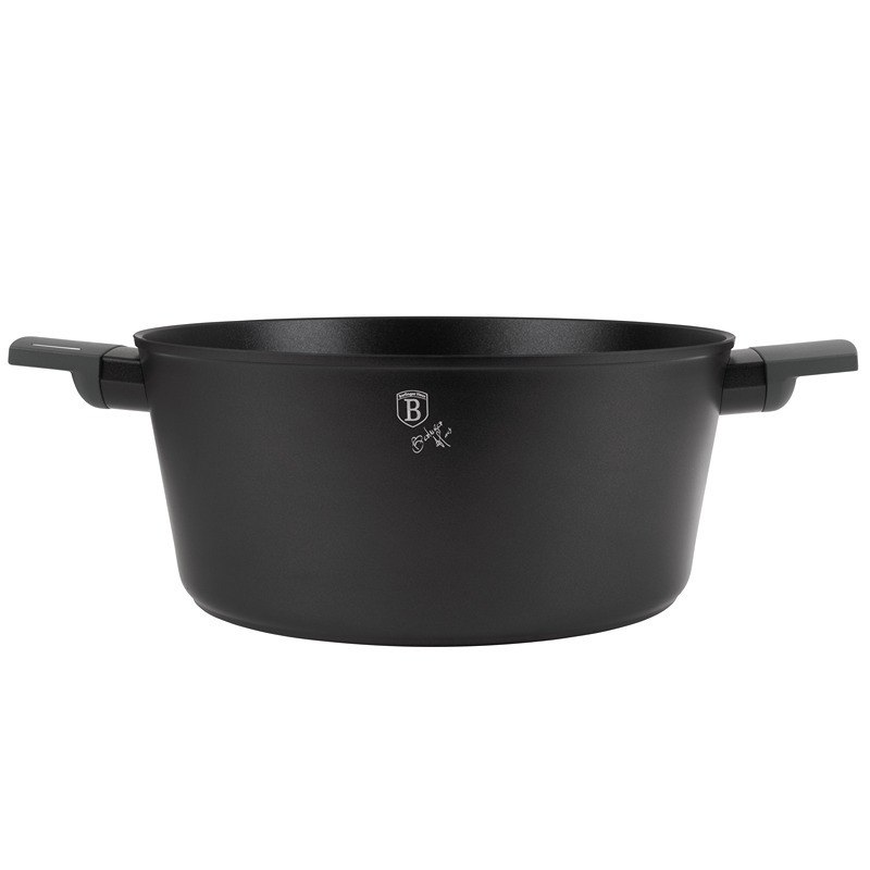 BERLINGERHAUS Kastrol s titanovým povrchem a poklicí 30 cm Antracit Collection BH-8133 - thumb (6)