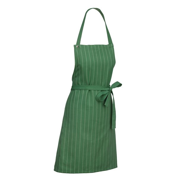 KELA Zástera Cora 100% bavlna svetlo zelené / zelené pruhy 80,0x67,0cm KL-12815