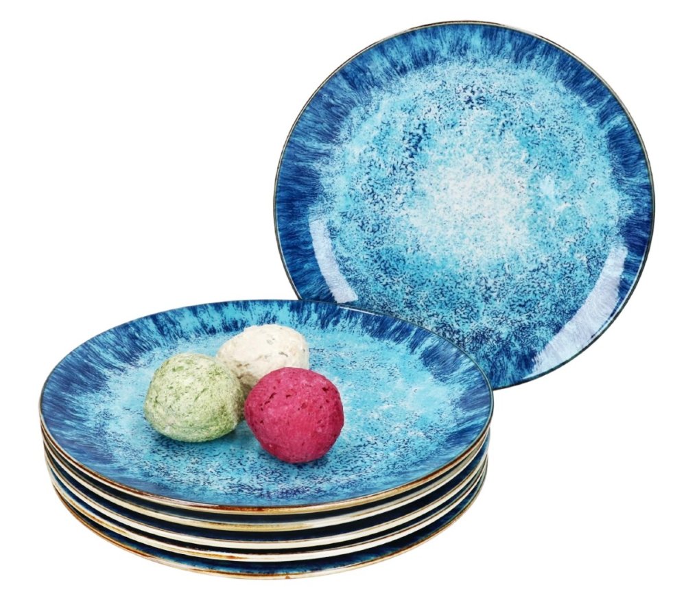 HIT Dezertní talíře sada 6 ks porcelán 19 cm OCEAN HT-24324269 - thumb (5)