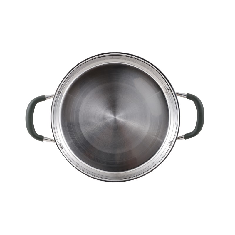 BERGNER Hrnec s poklicí nerez MIDNIGHT 28 cm 9,5 litru BG-32084-MM - thumb (2)