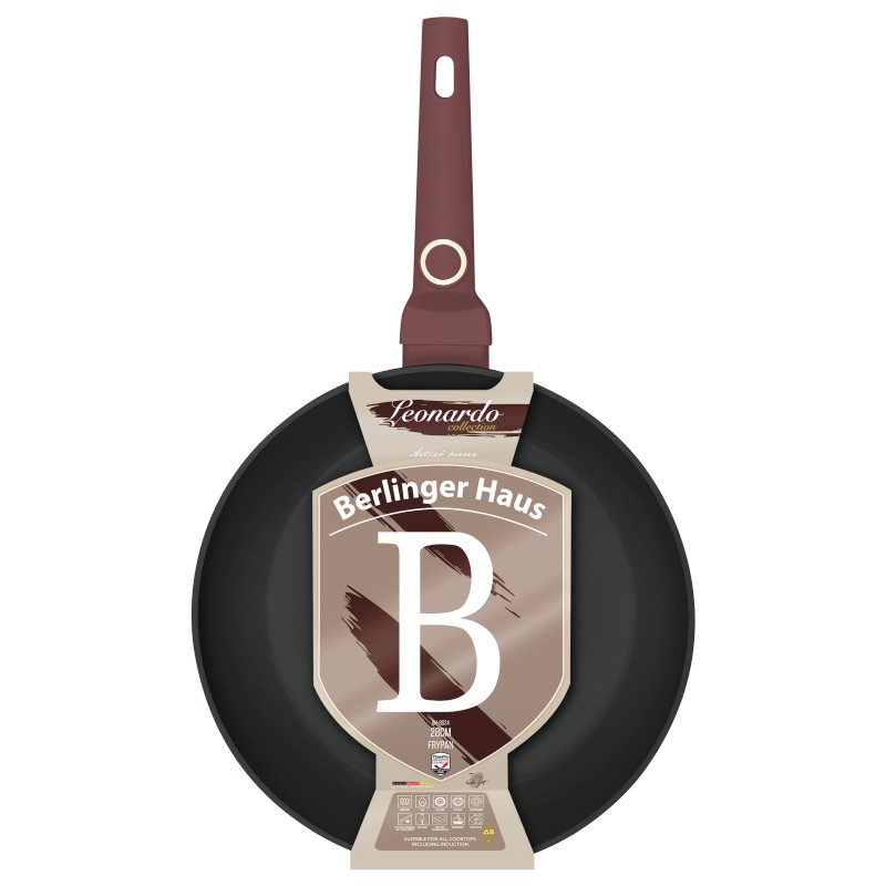 BERLINGERHAUS Pánev s titanovým povrchem 28 cm Leonardo Collection BH-8024