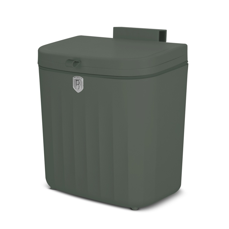 BERLINGERHAUS Koš odpadkový závěsný 7 l Matte Green Collection BH-8889