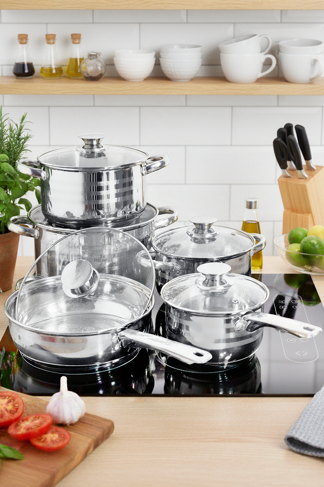 BLAUMANN Sada nádobí nerez 10 ks Jumbo Gourmet line BL-1637