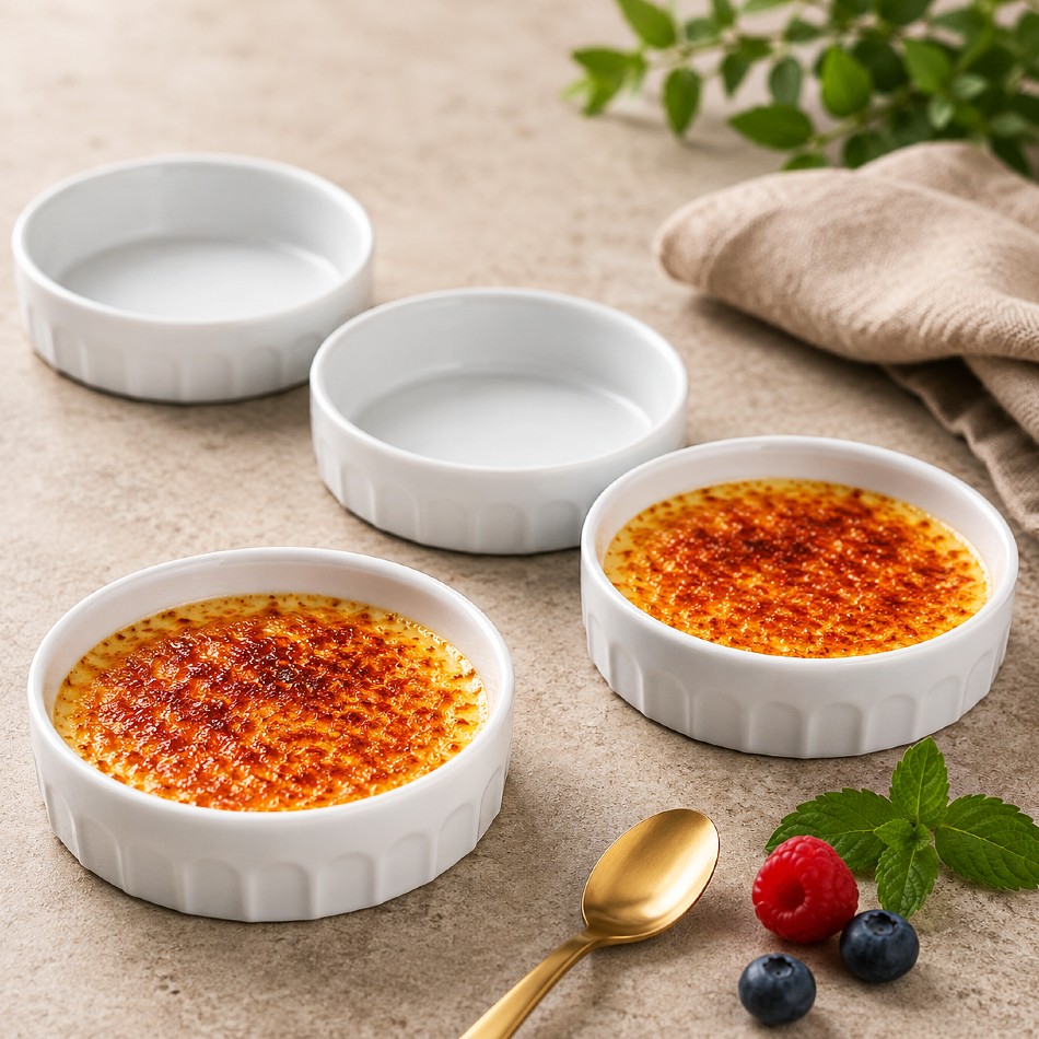 KELA Creme brullée miska MALEEN porcelán 12 cm KL-10763