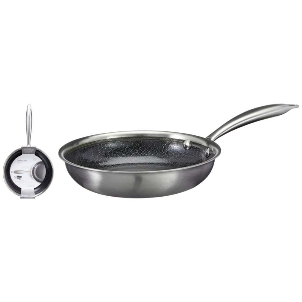 SIAKI HUISHOUD Pánev nerezová s nepřilnavým povrchem 24 cm KO-C85000460