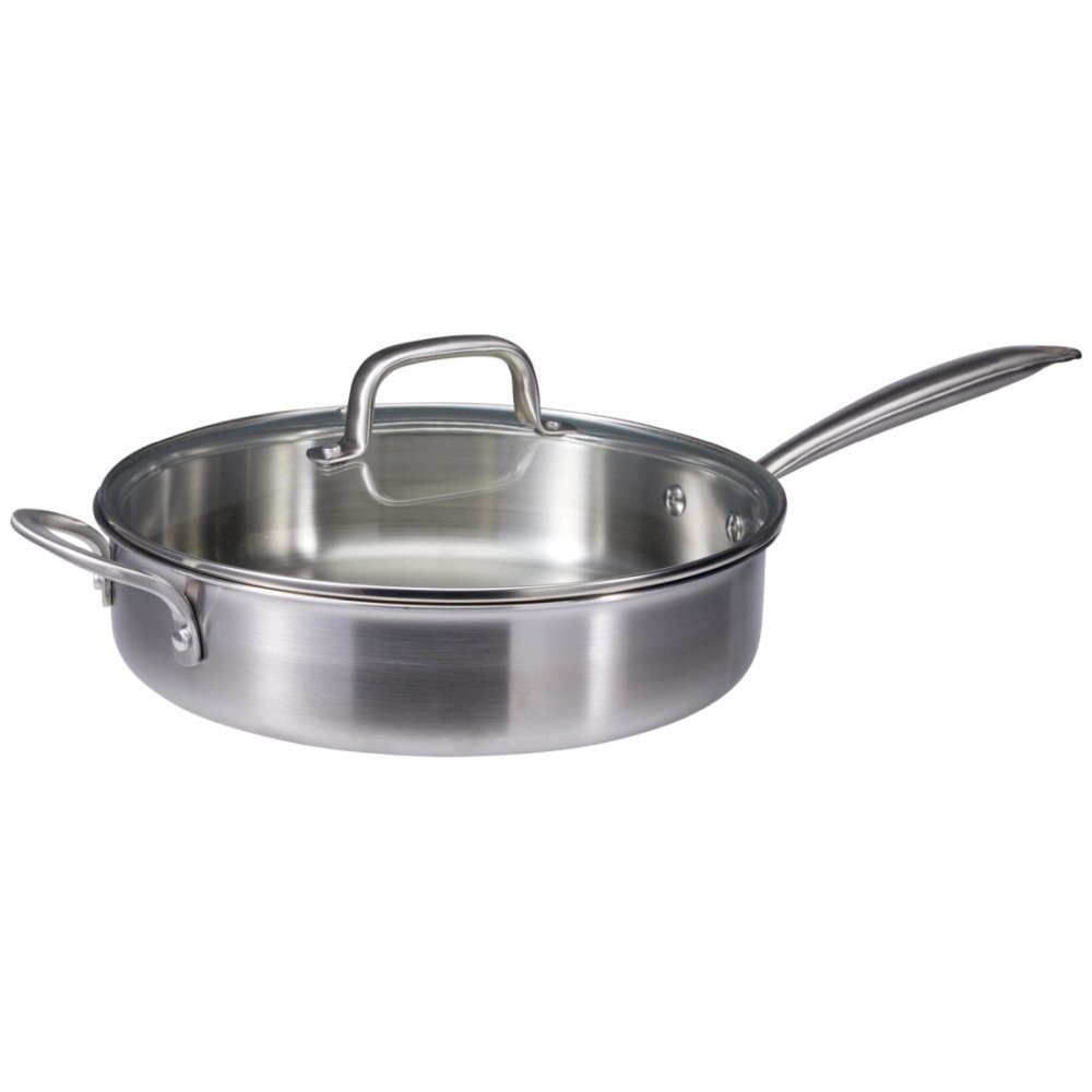 SIAKI HUISHOUD Pánev nerezová s poklicí 29,5 cm KO-C85000610