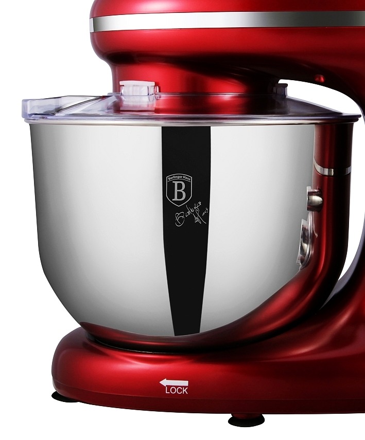 BERLINGERHAUS Kuchynský robot 1300 W Burgundy Metallic Line BH-9193