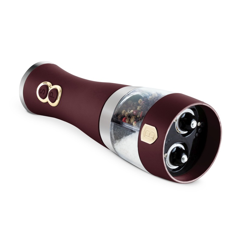 BERLINGERHAUS Mlýnek na pepř a sůl elektrický 2v1 Leonardo Collection BH-9644