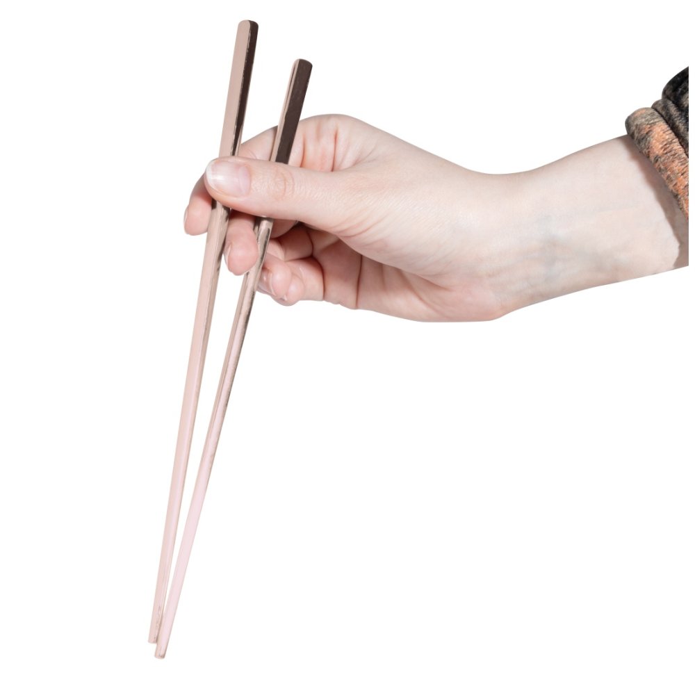 BERLINGERHAUS Sada jídelních hůlek 12 ks s PVD povrchem Rosegold Metallic Line BH-3162