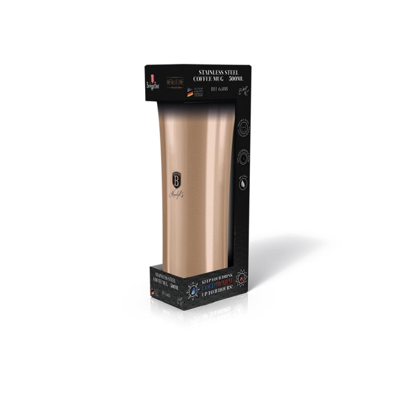 BERLINGERHAUS Termohrnek 500 ml Rosegold Metallic Line BH-6488 - thumb (2)