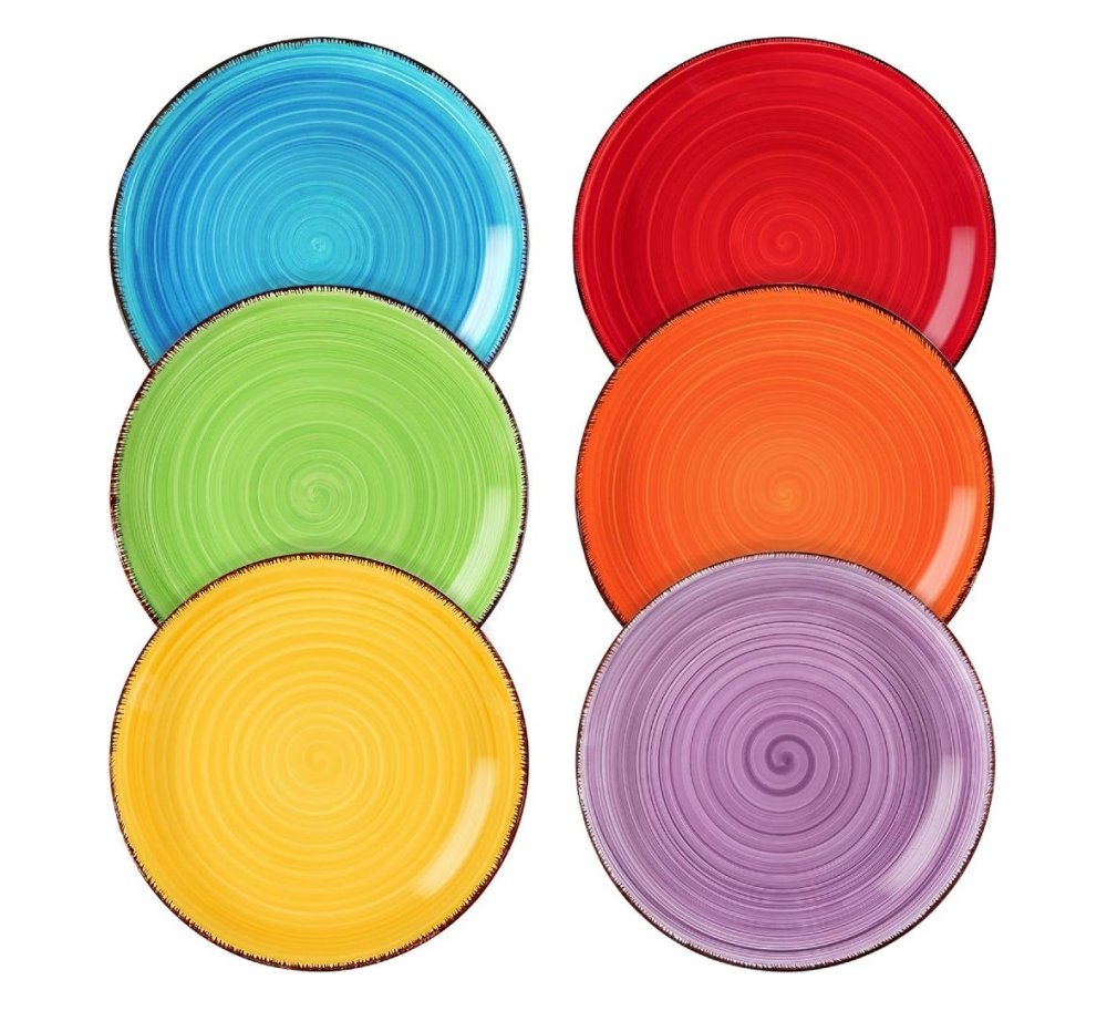 Product detail of HIT Jídelní sada talířů 6 ks 26 cm barevné COLOURS HT-24326776