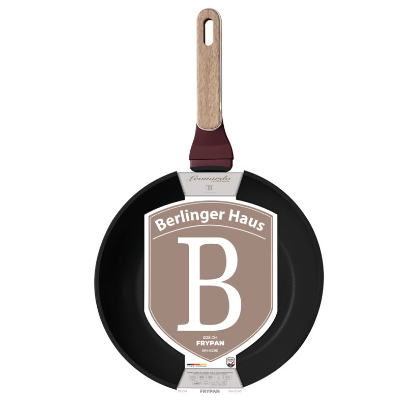 BERLINGERHAUS Pánev s titanovým povrchem 28 cm Leonardo Nordic Collection BH-8290