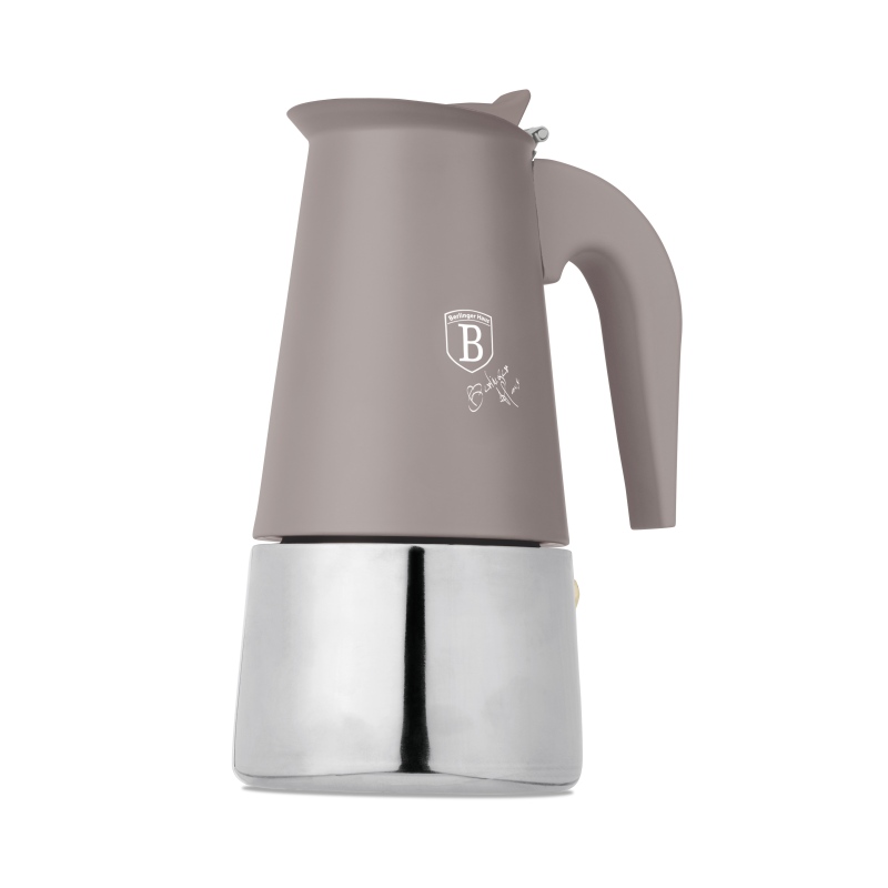 BERLINGERHAUS Kávovar 6 šálků indukční Taupe Collection BH-8910