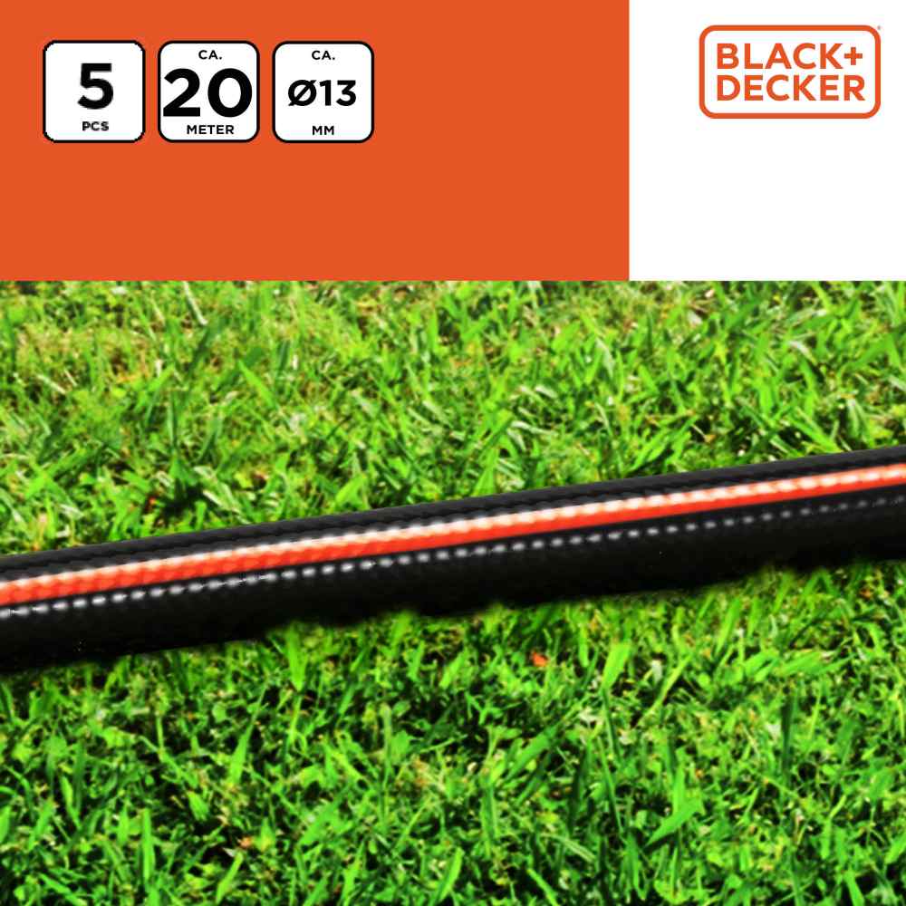 BLACKDECKER Zahradní hadice 13mm x 20m ED-223432