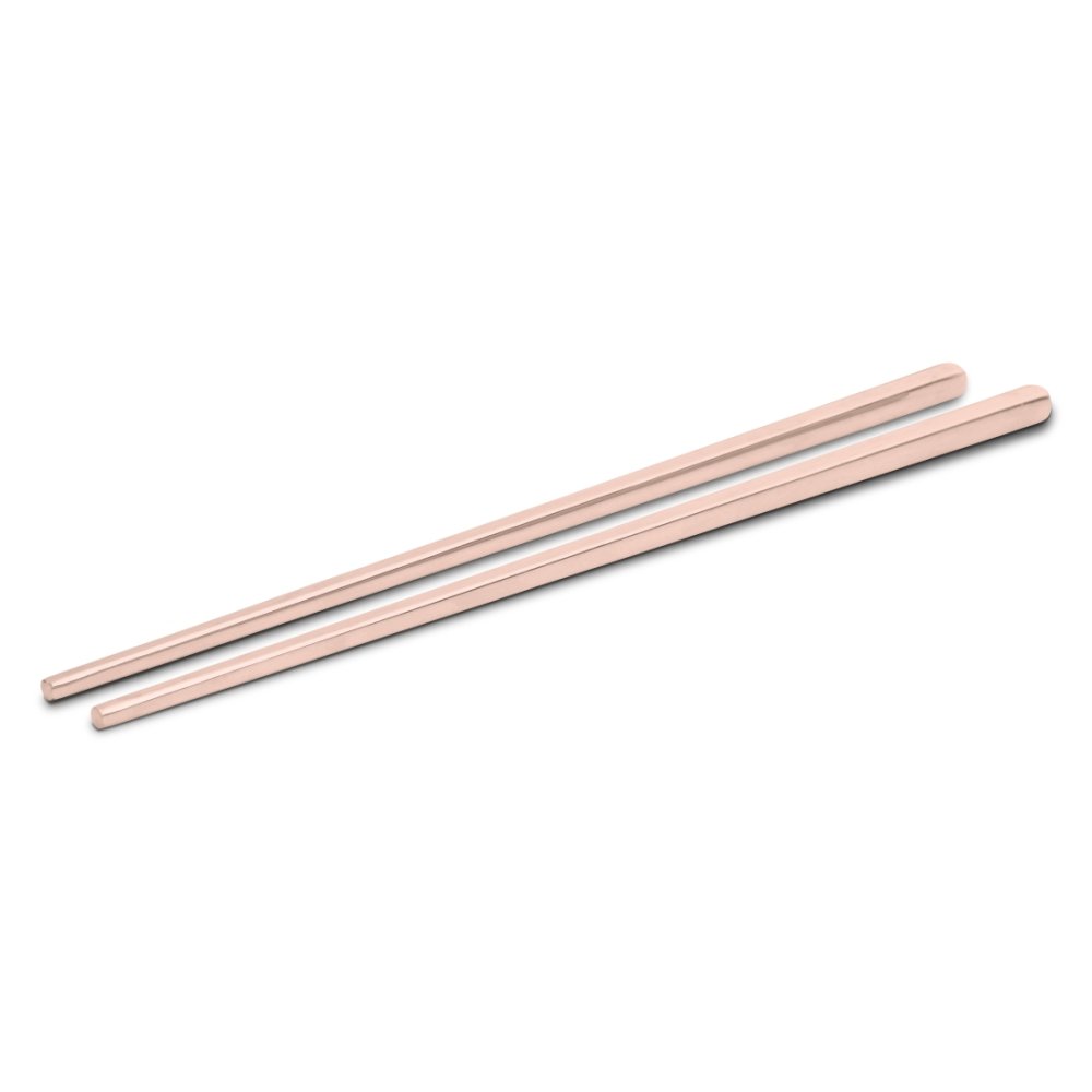 BERLINGERHAUS Sada jídelních hůlek 12 ks s PVD povrchem Rosegold Metallic Line BH-3162