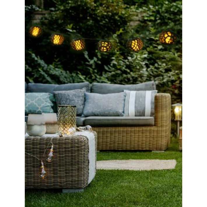 GRUNDIG Solární světelný řetěz  lucerny 8 lamp ED-247660