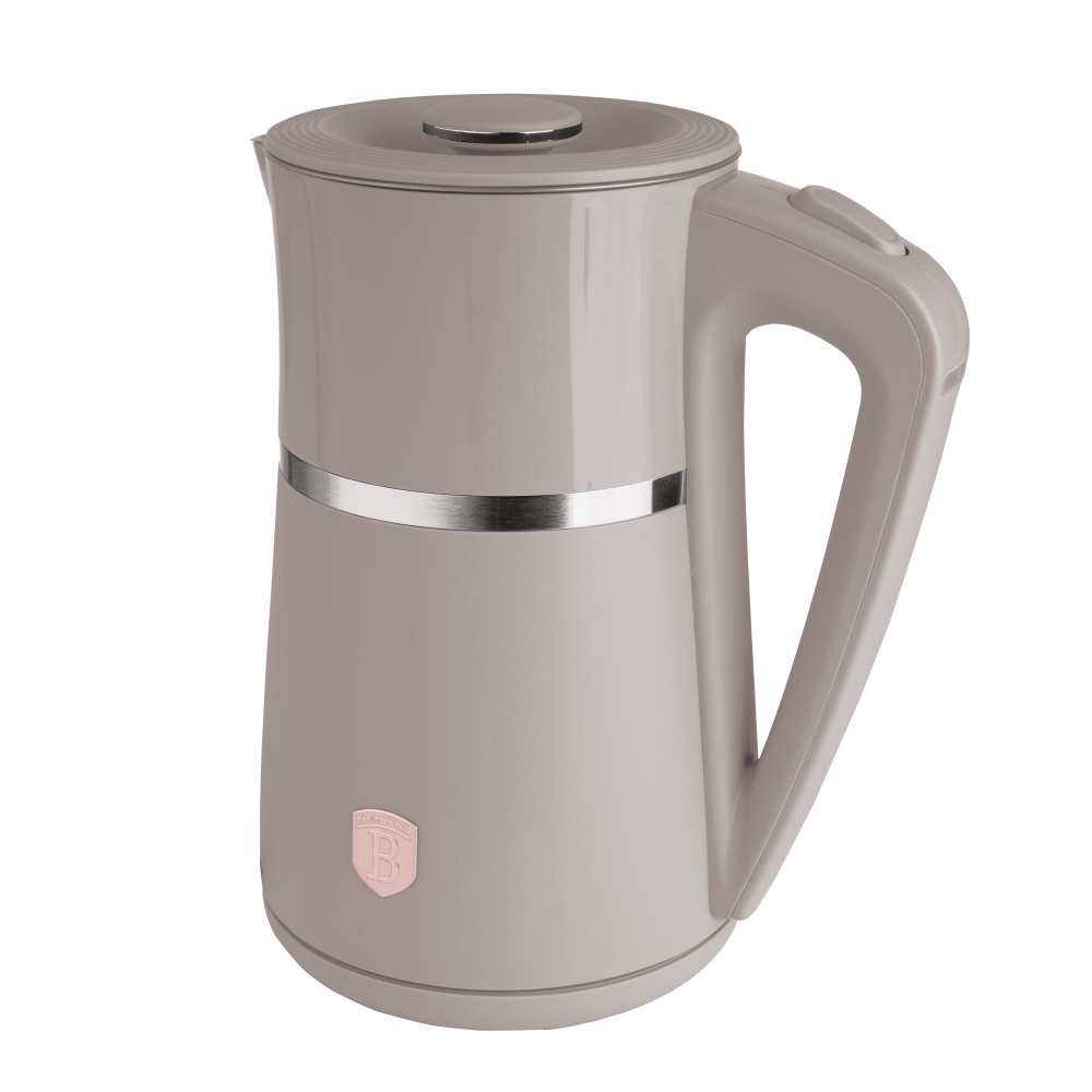 BERLINGERHAUS Rychlovarná konvice s dvojitou stěnou 1,7 l Taupe Collection BH-9863