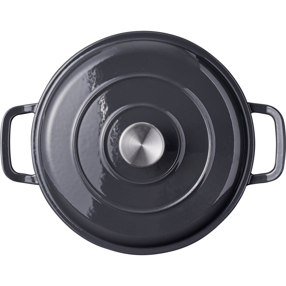 SIAKI HUISHOUD Pekáč litina 26 cm šedá KO-C85000210