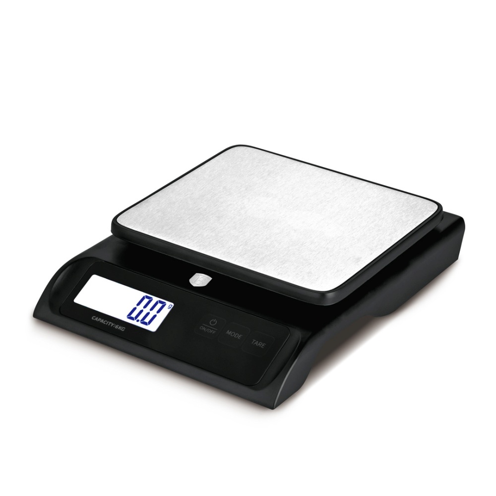 BERLINGERHAUS Kuchyňská váha digitální 6 kg Matte Black Collection BH-9914
