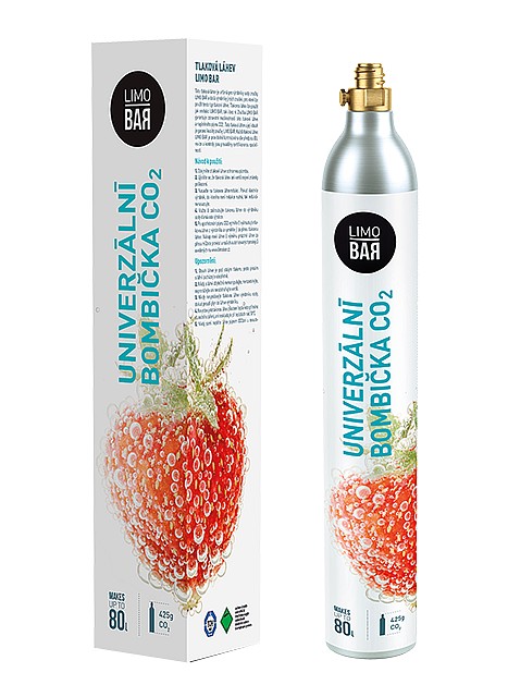 Limobar Bombička CO2 LimoBar pro výrobník sody - Výměna prázdné za plnou LB-bombicka