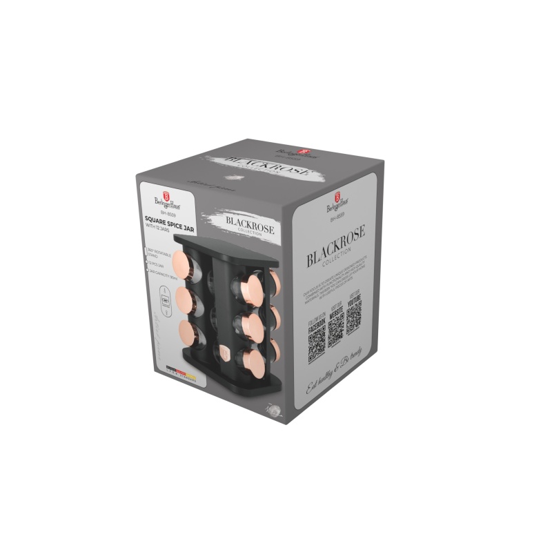 BERLINGERHAUS Kořenky v otočném stojanu 13 ks Black rose BH-8559 - thumb (3)